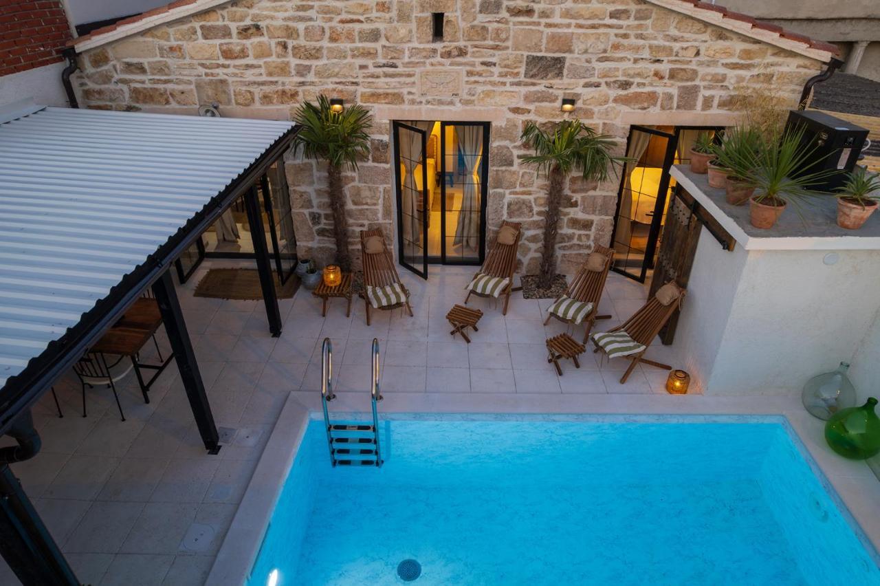 Blacksmith'S House - Rental House With Heated Pool Posedarje Zewnętrze zdjęcie